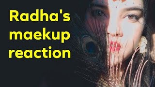 Radhakrishna| Radha's makeup| tutorial video