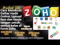 Cara Membuat Daftar Hadir Online Dengan Form Zoho ( Upload Foto Dan Tanda tangan)