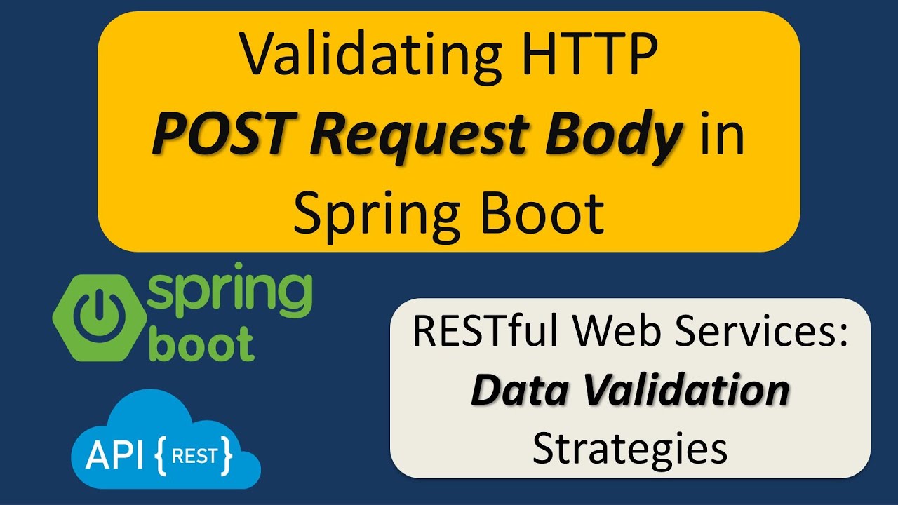 How To Validate HTTP POST Request Body? - RESTful Web Services With ...