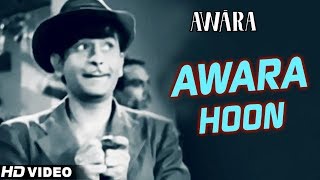 Awara Hoon - HD VIDEO | Awara | Raj Kapoor | Mukesh | Shankar Jaikishan | Ultimate Raj Kapoor Songs