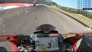 Mugello onboard Pareggiamenti SBK1 Ducati Panigale V4S  2.02.432