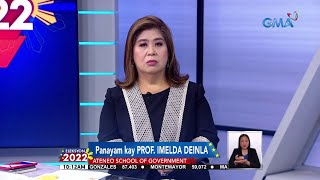 Prof. Imelda Deinla sa resulta ng botohan | Eleksyon 2022