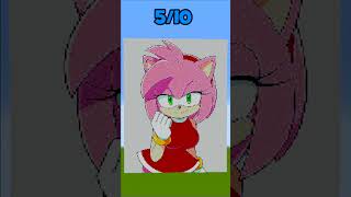 DO YOU LOVE AMY ROSE?! #shorts