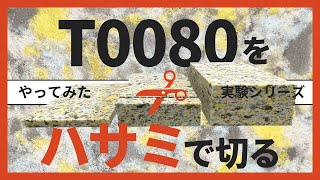 【T0080】DIY必見！チップウレタンをハサミで切ってみた【実験シリーズ】