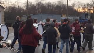 Vinton County grocery store groundbreaking brings marching band