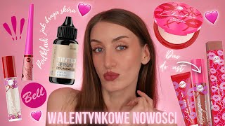 Nowości Bell z Biedronki - kolekcja walentynkowa BELL MY SECRET WISHES 💌 podkład Bell Tinted Serum