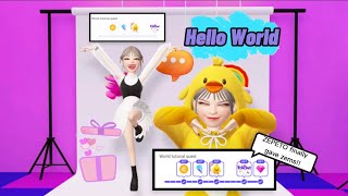 Hello World! Get free items, zems and coins!! | ZEPETO