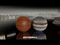 如果把地球缩小到棒球大小，那么其他星球有多大呢 行星