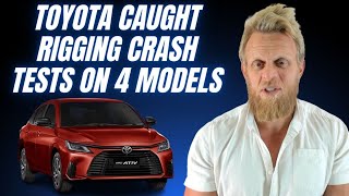 Tesla accused of rigging crash tests when Toyota was actually doing it!
