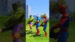 GTA 5 _ Superhero Saves girl from Spiderman #gta #superhero #saves #girl #spiderman