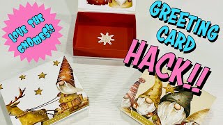 ❤️A DIY YOU WILL LOVE❤️  check out this amazing greeting card HACK!!