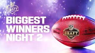 Biggest Winners From Night 2 of the 2020 NFL Draft