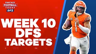NFL DFS Week 9 RECAP & Early Week 10 PICKS & TARGETS | 2022 Fantasy Football Advice