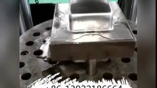 how it's made?--- stainless steel lunch box deep drawing, forming by hydraulic press machine