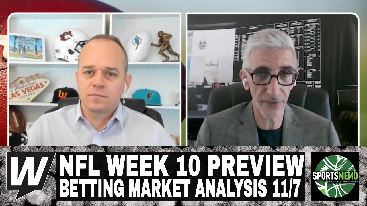 The Opening Line Report | NFL Week 10 Betting Market Analysis ...