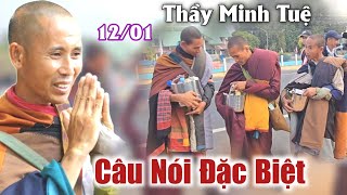 Thầy Minh Tuệ và những câu nói đặc biệt hình ảnh khất thực tại thái lan