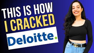 🔴Deloitte: This is How I Cracked | Deloitte interview Experience | IT or Non-IT Job