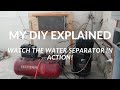 DIY Dual Air Compressor with Water Separator