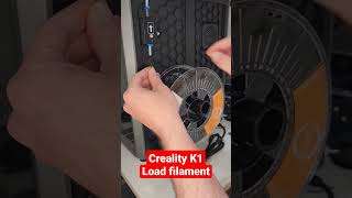 Creality K1 Load filament