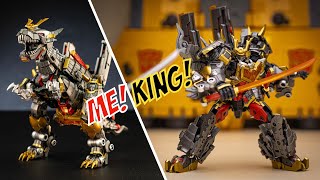 me KING! Legends PINNACLE! Iron Factory EX-50 Grimlock Early Preview.