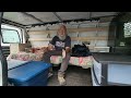 How to Turn a Van into a Comfortable Home for $365  No-Build Van Life