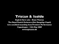 tristan u0026 isolde english horn solo