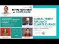 Youth Forum on Climate Change 2020 | Youth in National & Global Policy and Sustainable Development