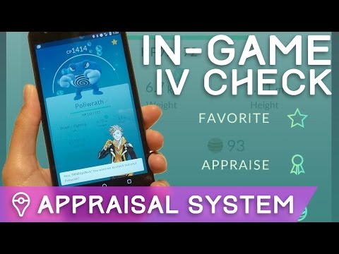 NEW APPRAISAL SYSTEM EXPLAINED: HOW TO FIND EXACT IVs (Pokémon GO) NEW APPRAISAL SYSTEM EXPLAINED: HOW TO FIND EXACT IVs (Pokémon GO)