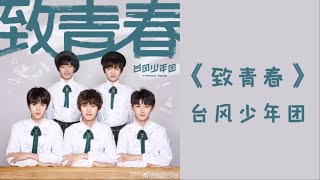 【TNT时代少年团 宋亚轩】TYT台风少年团🎊2018单曲年末巨献 单曲《致青春》🎊 致我们青春，我用力的活啊【中文歌词版】