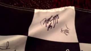 Autographed Sunoco flag