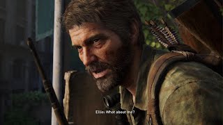 The Last of Us Remake - Joel trusts Ellie to use a gun