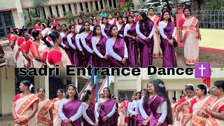 || Pravesh Dance_प्रवेश नाच_ Jesus sadri Song 2024 || ST. Francis Xavier Church Bhanpuri Raipur