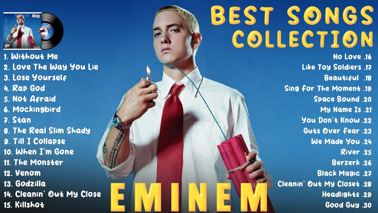 Eminem Best Songs 2023 - Greatest Hits Collections Of Eminem - Eminem ...