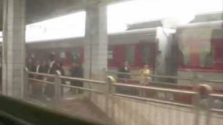 {CNR} K9067 passenger train arrive and depart @ Foshan Sta.