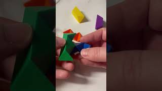 Solved! 6 piece star puzzle (tutorial)