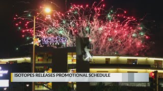 Albuquerque Isotopes releases promotion schedule