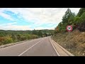 driving in albania 🇦🇱 from leskovik to kaludh on a mountain road in october 2024