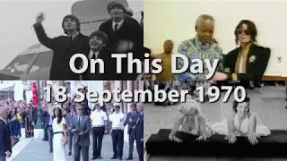 On This Day 18 September 1970