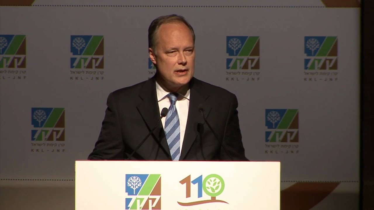 U.S. Ambassador James B. Cunningham At The KKL-JNF World Leadership ...