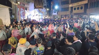 【北港迎媽祖】北港圓環舞台-彌勒佛跟著一起嗨