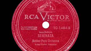 1st RECORDING OF: Serenata - Boston Pops (1949)