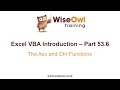 Excel VBA Introduction Part 53.6 - The Asc and Chr Functions