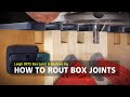 Leigh B975 Box Joint & Beehive Jig - How to Rout Box Joints