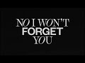 SHOUSE - Won't Forget You (Saxapella / Lyrics)