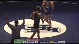 UBNOW: UB Wrestling vs Eastern Michigan: Mark Lewandowski