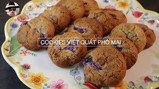 COOKIES VIẾT QUẤT PHÔ MAI tặng người thân yêu dịp lễ tình nhân