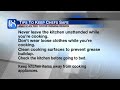 Fire tips to keep chefs safe in kitchen