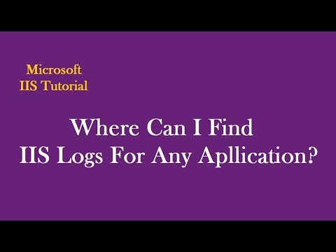 Where Can I Find IIS Logs For Any Website Where Can I Find IIS Logs For Any Website