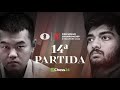 ÚLTIMA PARTIDA CAMPEONATO DEL MUNDO de la FIDE | Ding Liren vs. Gukesh Dommaraju