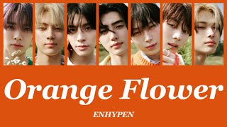Orange Flower (You Complete Me) - ENHYPEN (엔하이픈)【パート分け/日本語字幕/歌詞/和訳/カナルビ】